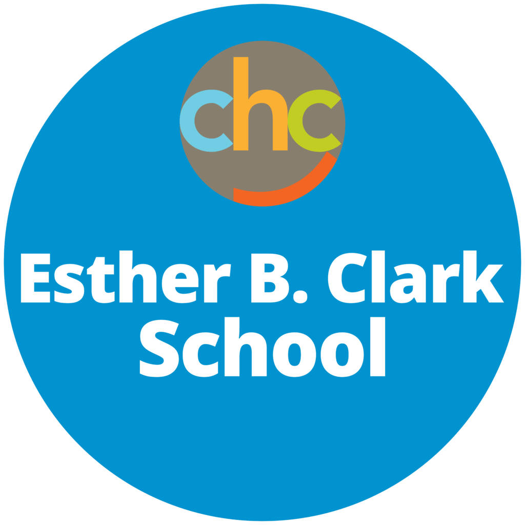 esther b clark school logo