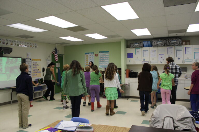 EBC students in class